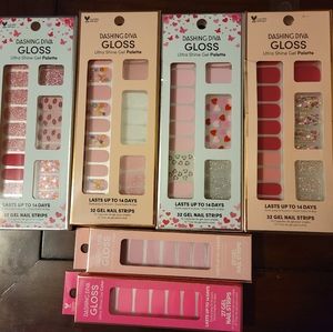 NEW Dashing Diva Nail Strips- 6 boxes Barbie Nails